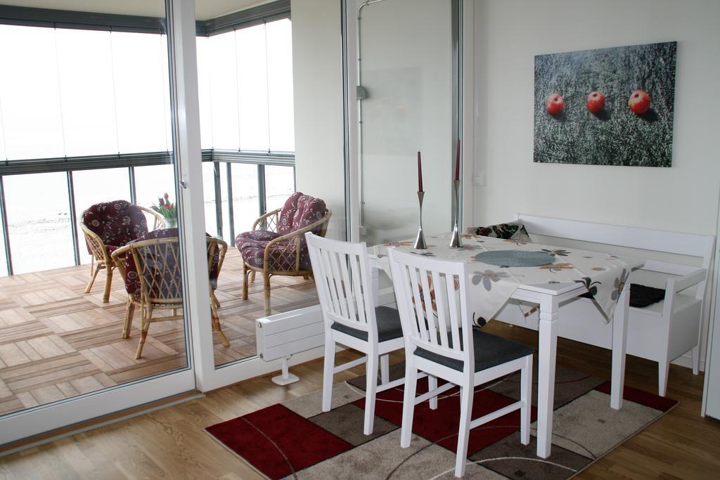 Visby Snack Havsutsikt Apartamento Exterior foto
