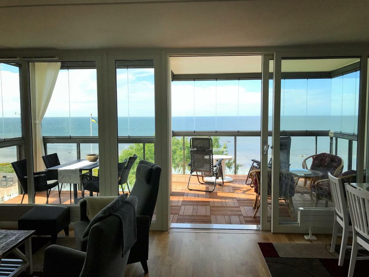 Visby Snack Havsutsikt Apartamento Exterior foto
