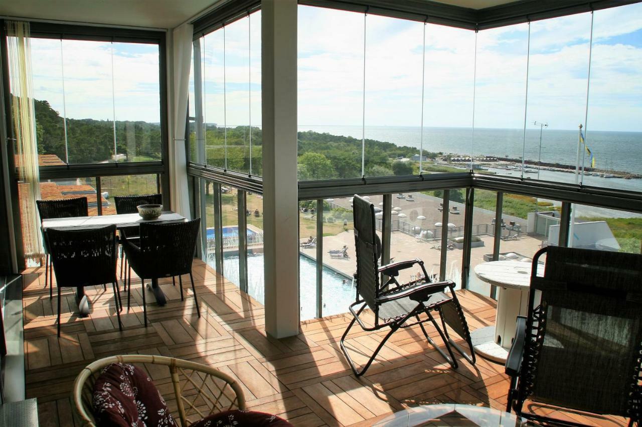 Visby Snack Havsutsikt Apartamento Exterior foto